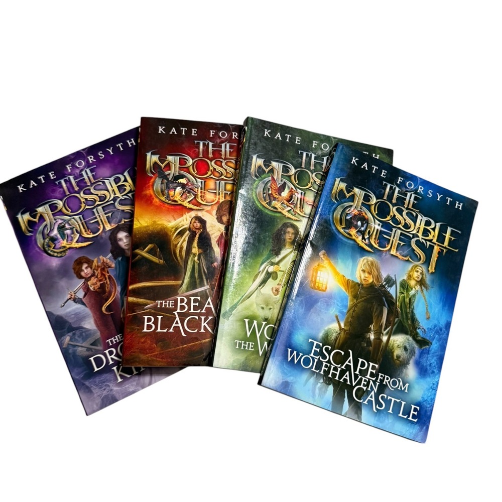 The Impossible Quest Kate Forsyth Books 1-4 Paperback Set Kane Miller Fantasy